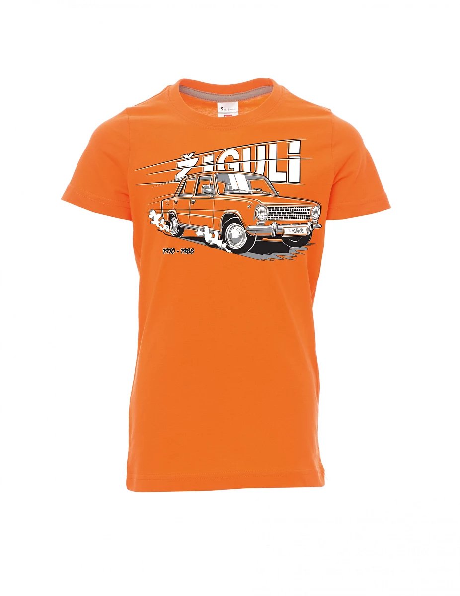 Orange Kinder T-Shirt Lada-Žiguli