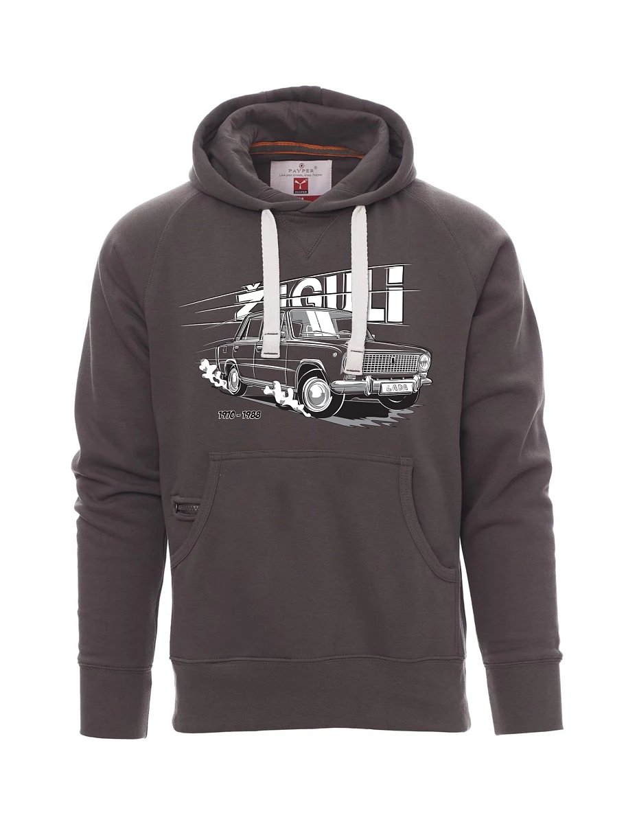 Graues Sweatshirt für Männer Lada-Žiguli