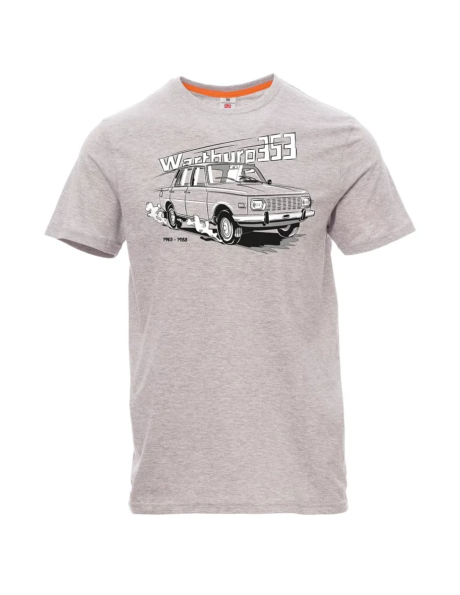 Grau melange T-Shirt für Männer Wartburg 353
