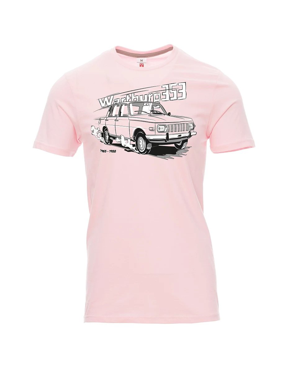 Hell-Pink T-Shirt für Männer Wartburg 353