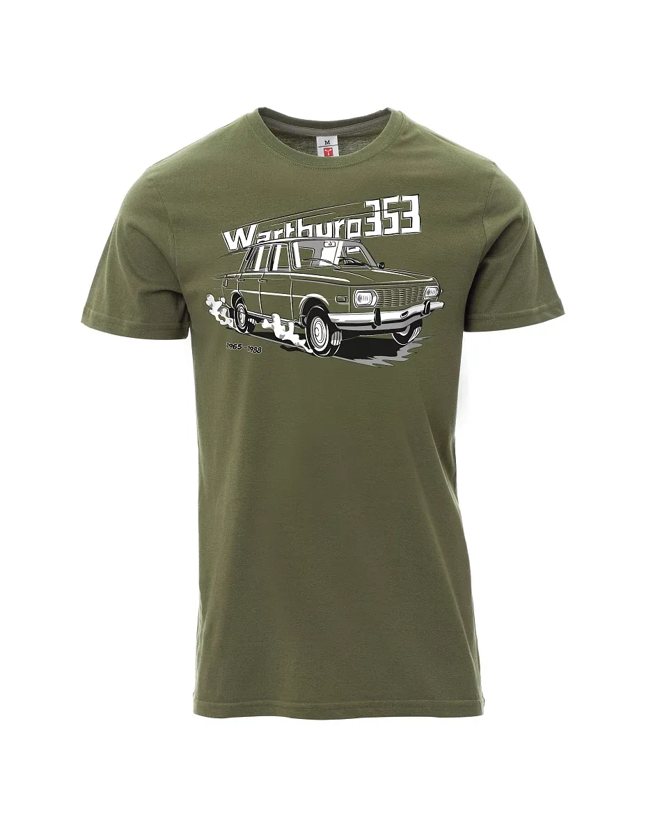 Khaki T-Shirt für Männer Wartburg 353