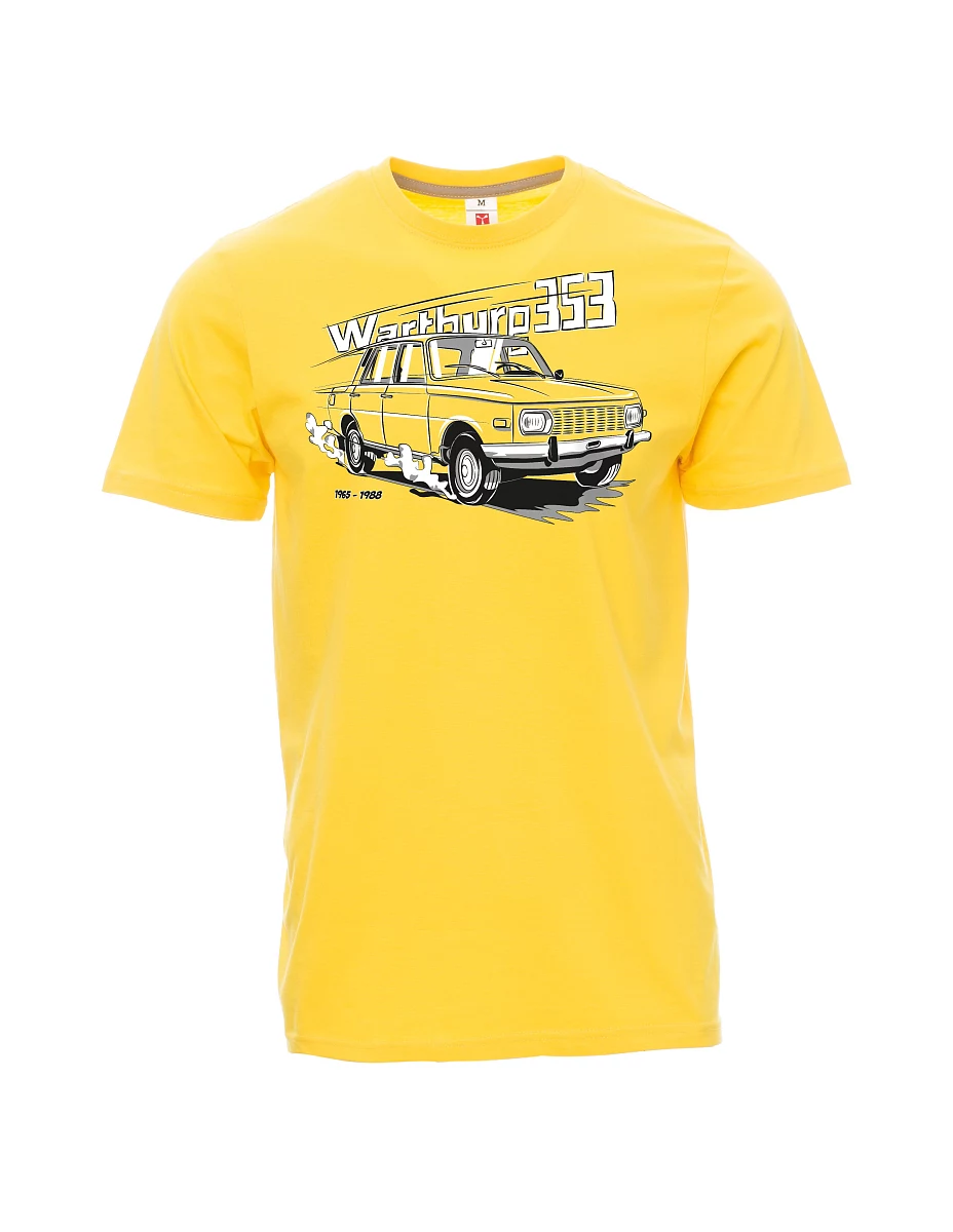 Gelbes T-Shirt für Männer Wartburg 353