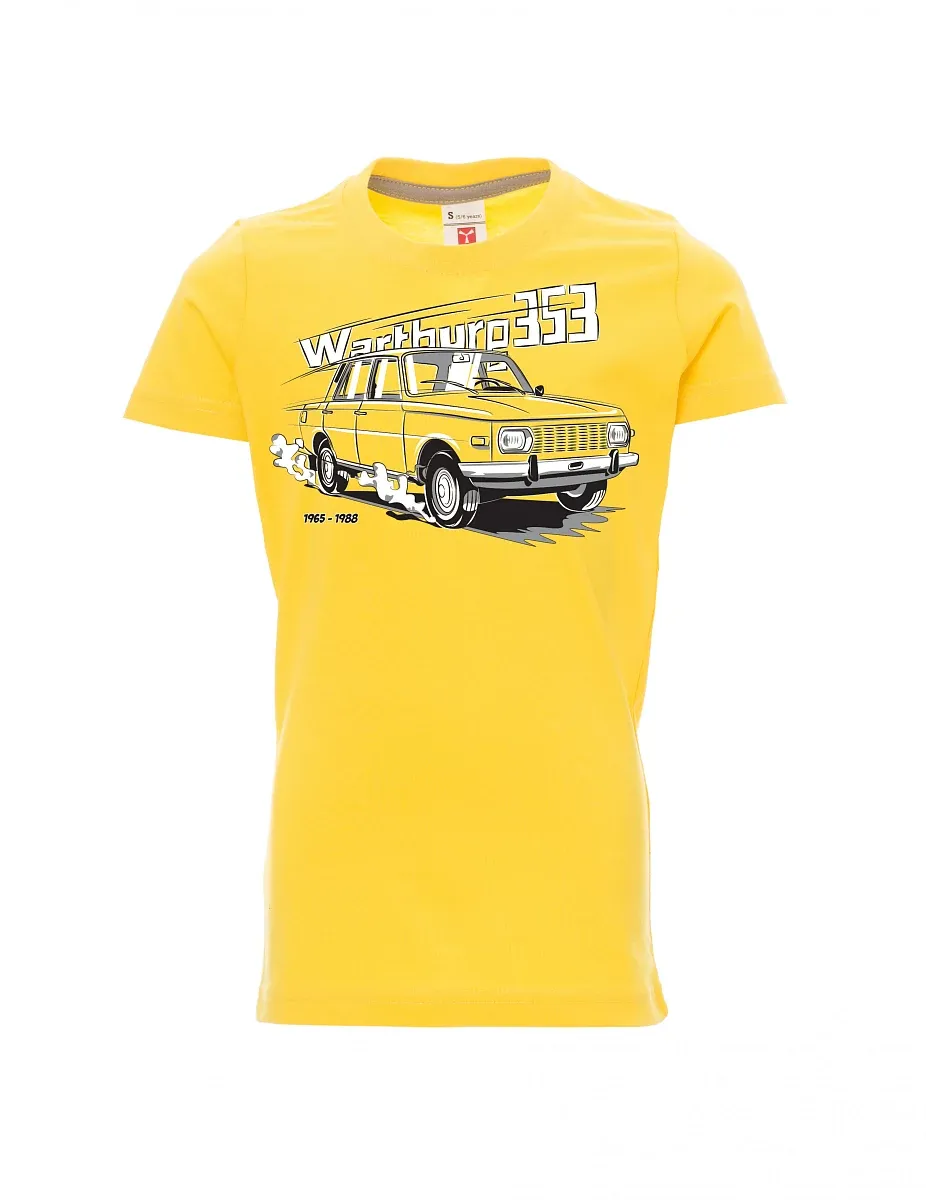 Gelbes Kinder T-Shirt Wartburg 353