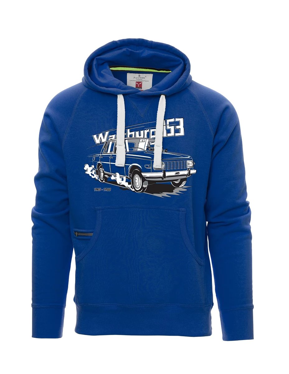 Blaues Sweatshirt für Männer Wartburg 353