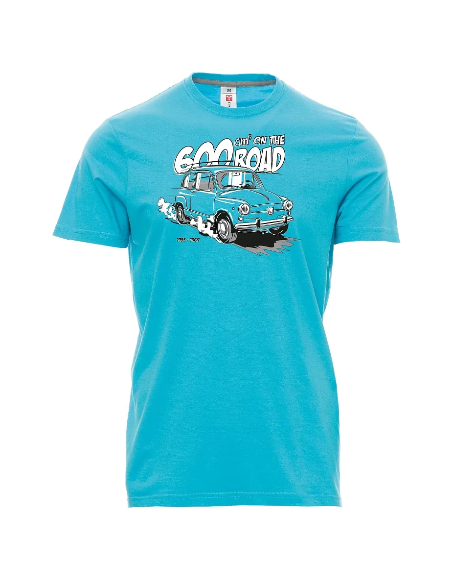 Atoll-blaues T-Shirt für Männer Der italienische Veteran F 600