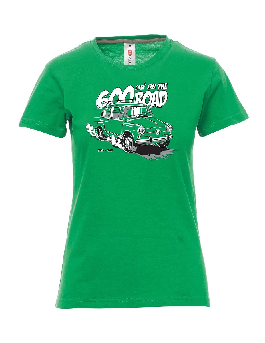 Grünes T-Shirt für Damen Der italienische Veteran F 600