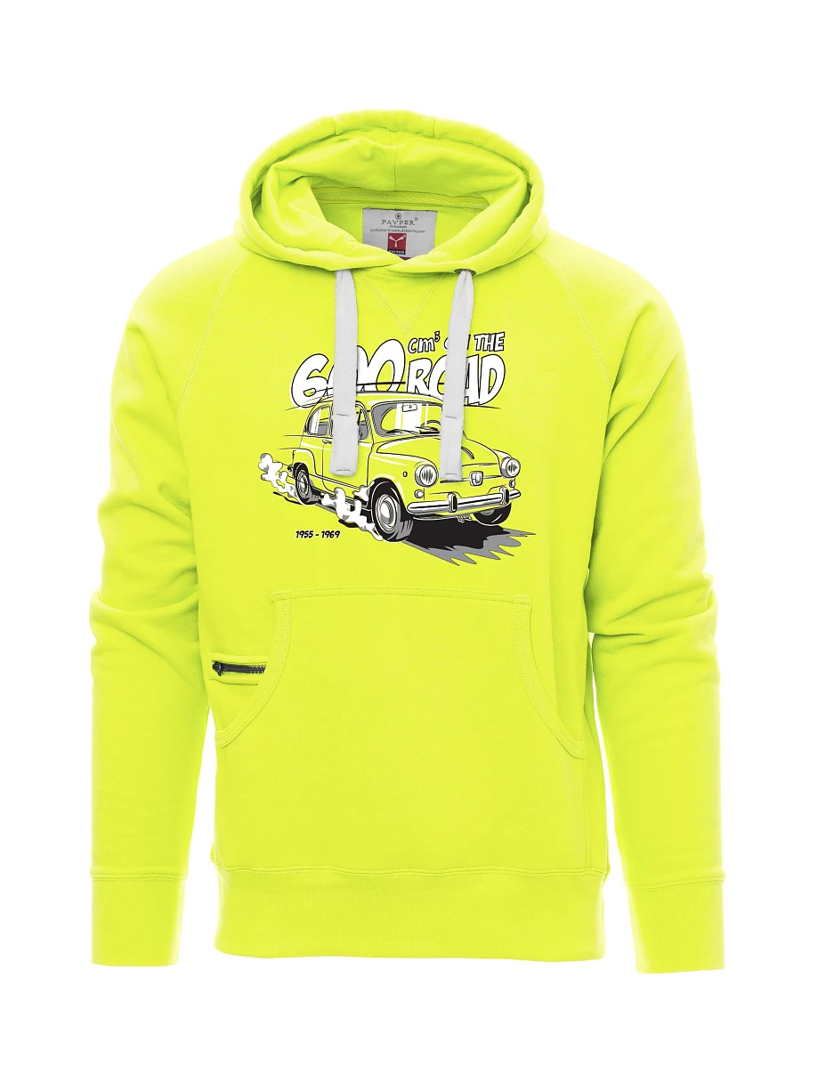 Fluoreszierendes Sweatshirt für Männer Der italienische Veteran F 600