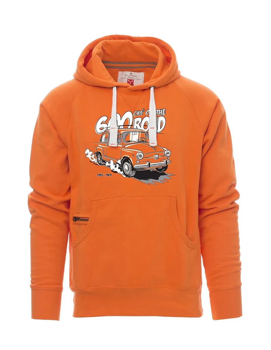 Orange Sweatshirt für Männer Der italienische Veteran F 600