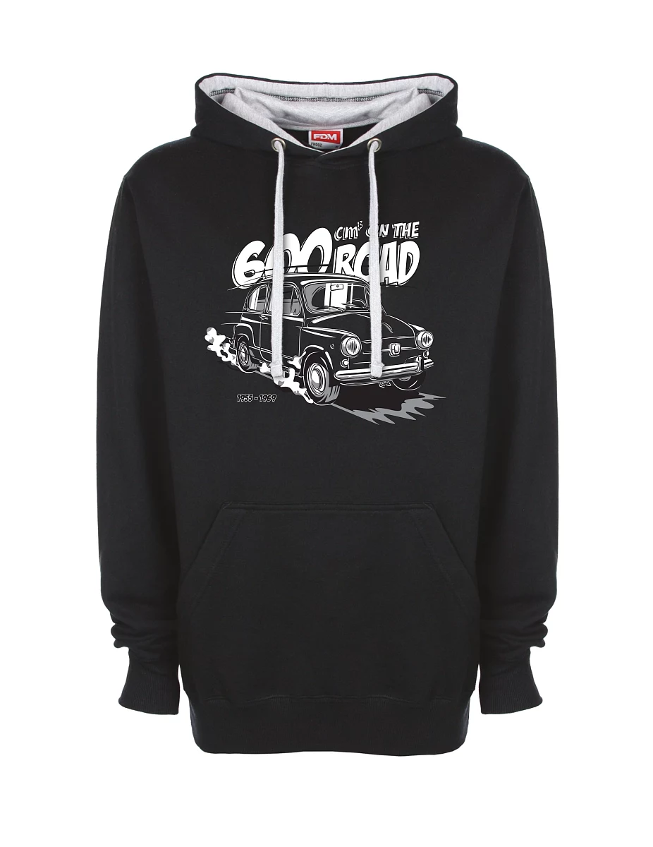 Grau-schwarzes Sweatshirt Der italienische Veteran F 600