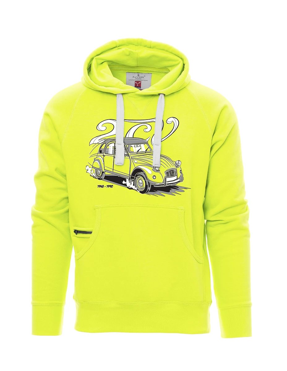 Fluoreszierendes Sweatshirt für Männer 2CV