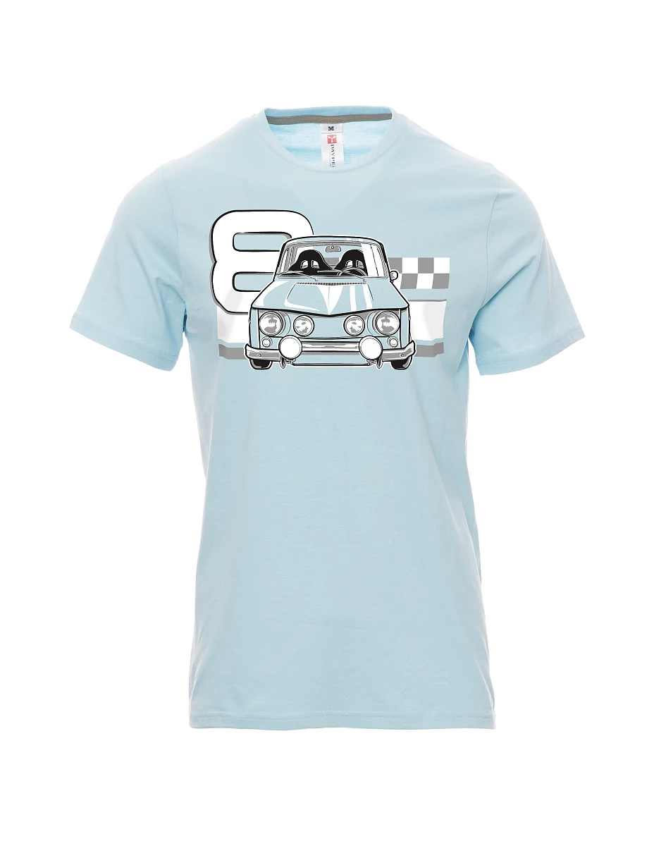 Blassblaues T-Shirt für Männer R8