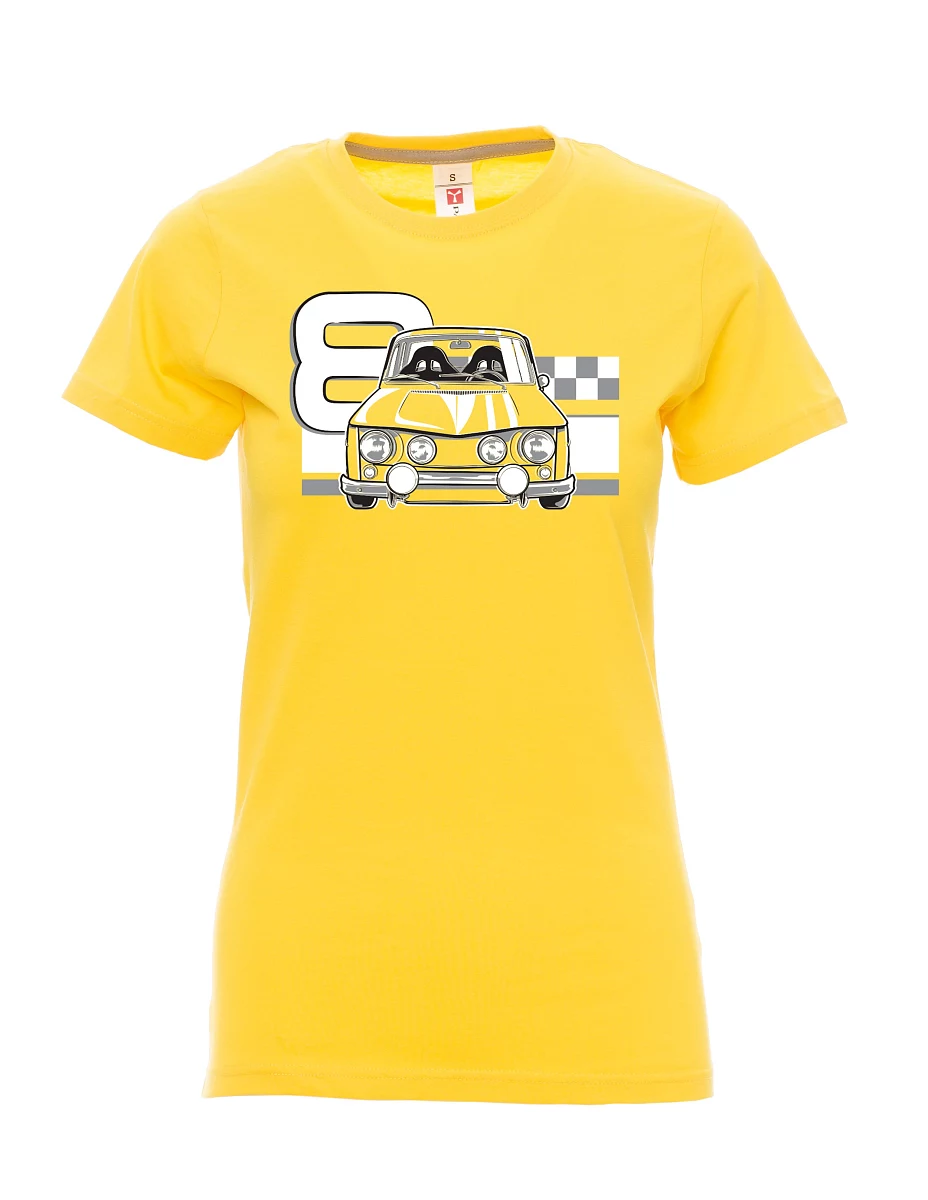 Gelbes T-Shirt für Damen R8