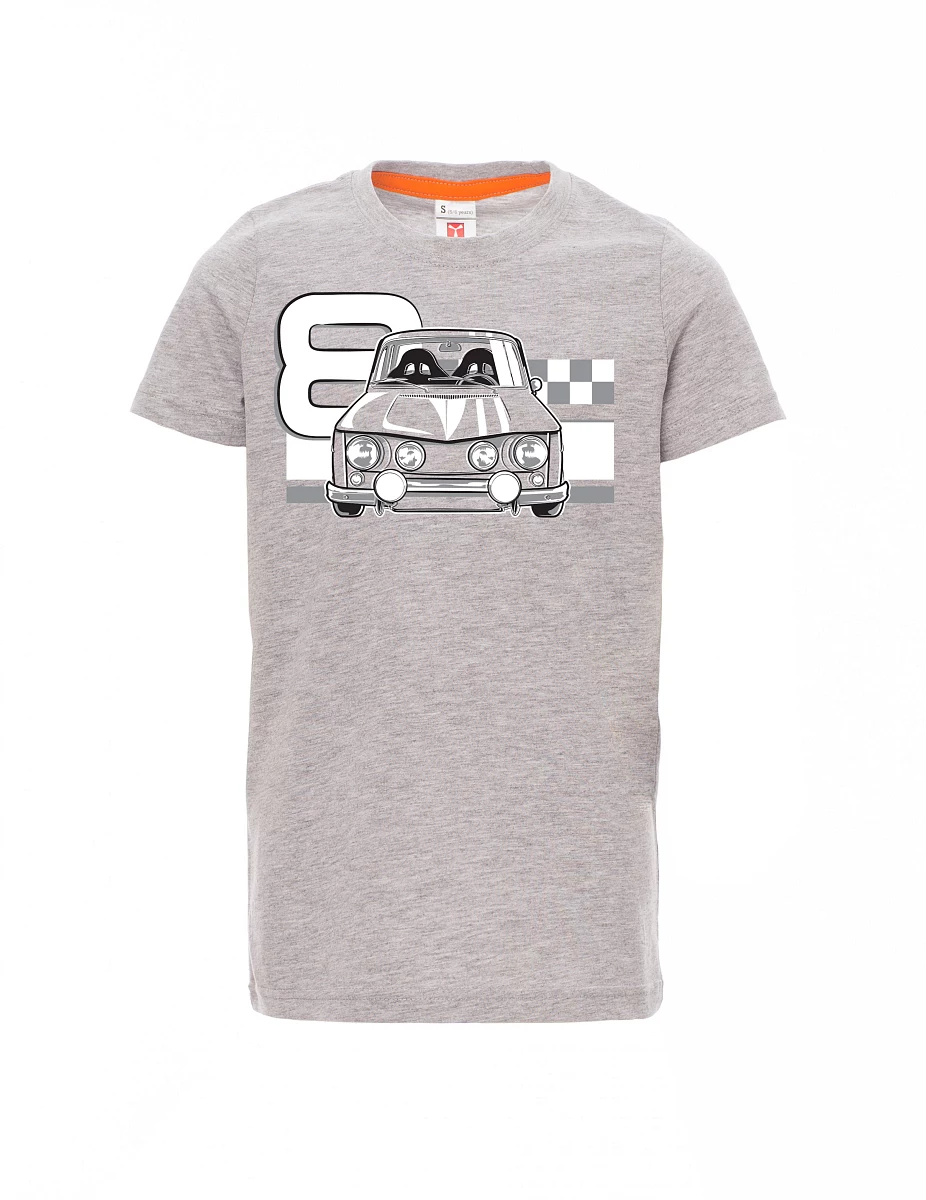 Grau melange Kinder T-Shirt R8