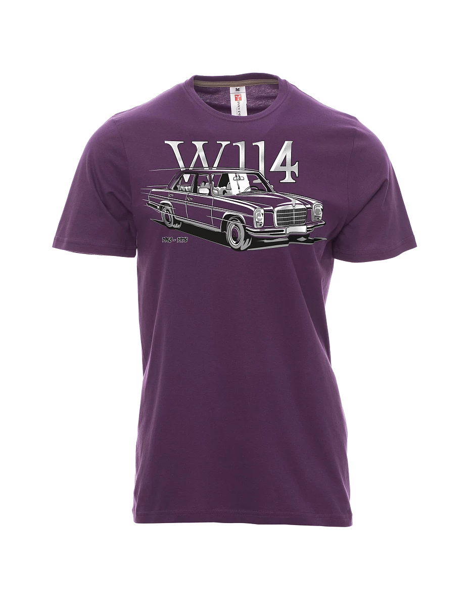Violett T-Shirt für Männer W114
