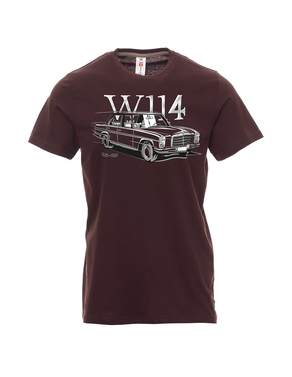 Dunkelbraun T-Shirt für Männer W114
