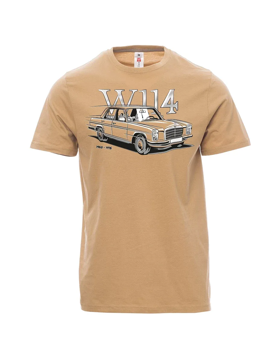 Braunes T-Shirt für Männer W114