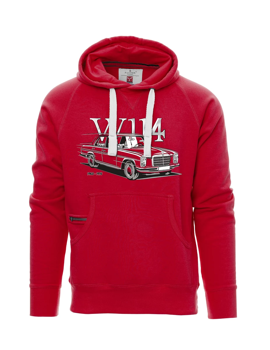 Rotes Sweatshirt für Männer W114