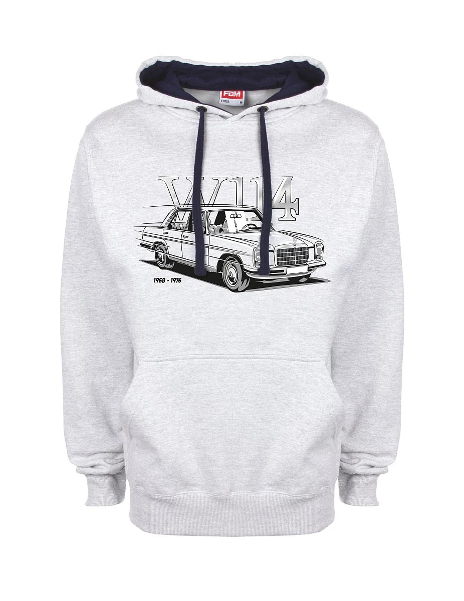 Blau-graues Sweatshirt W114