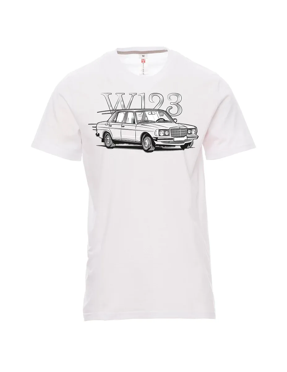 Weißes T-Shirt für Männer W123