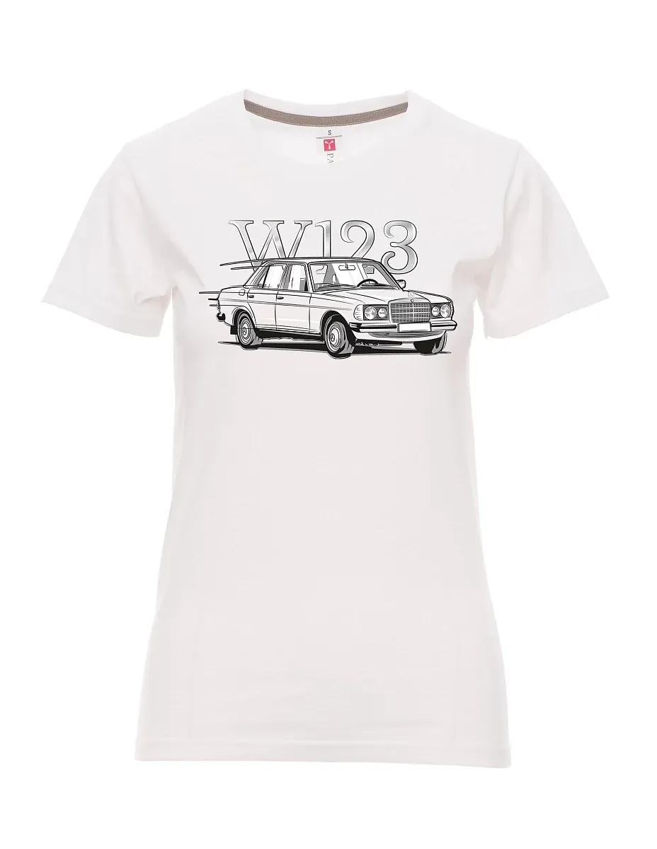 Weißes T-Shirt für Damen W123