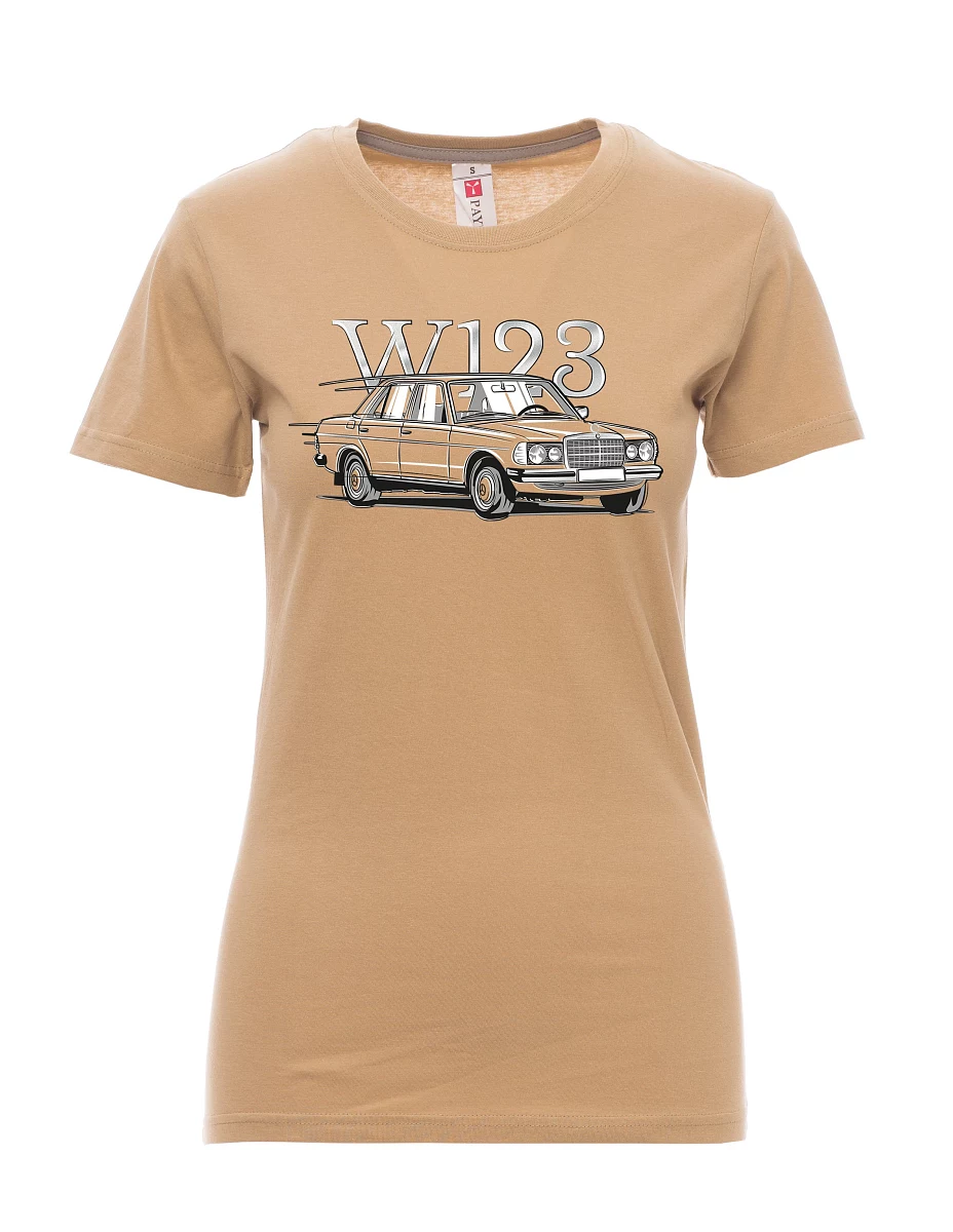 Braunes T-Shirt für Damen W123