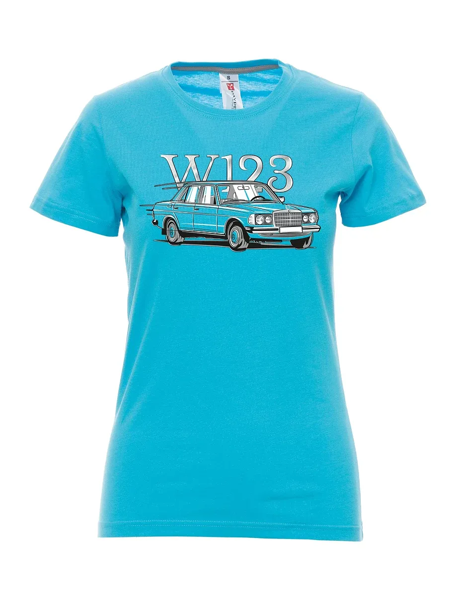 Atoll-blaues T-Shirt für Damen W123