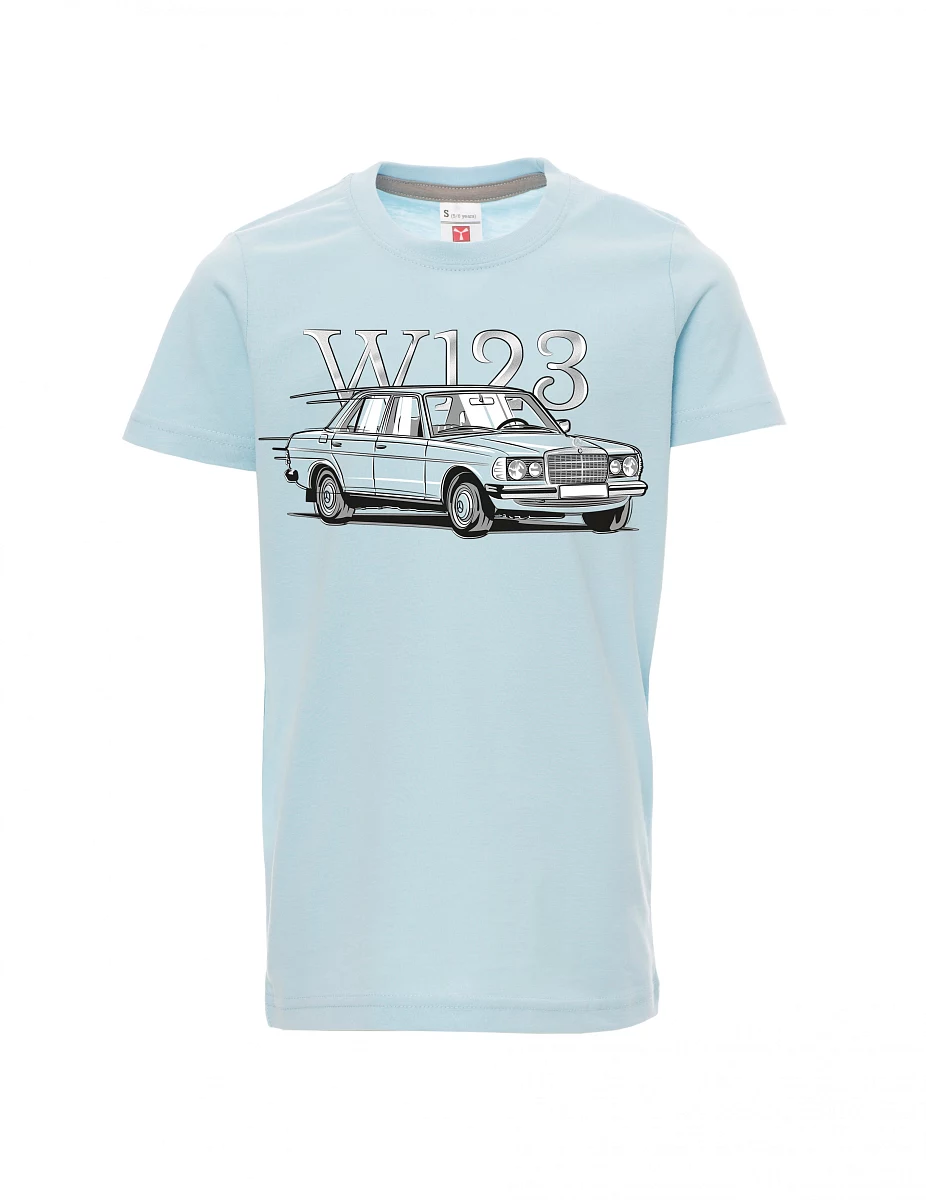 Blassblaues Kinder T-Shirt W123