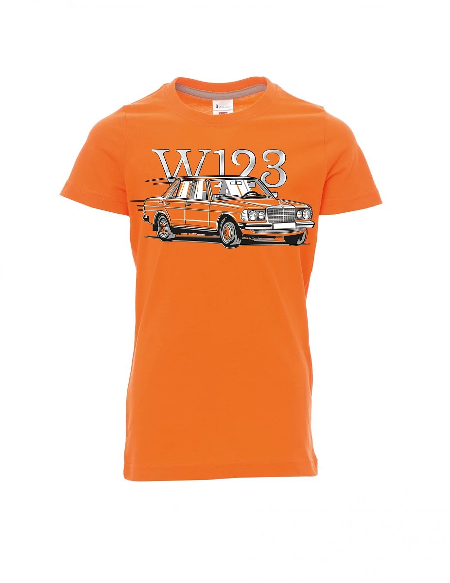 Orange Kinder T-Shirt W123