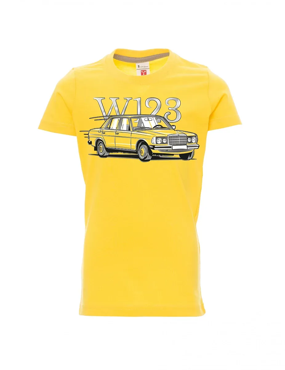 Gelbes Kinder T-Shirt W123