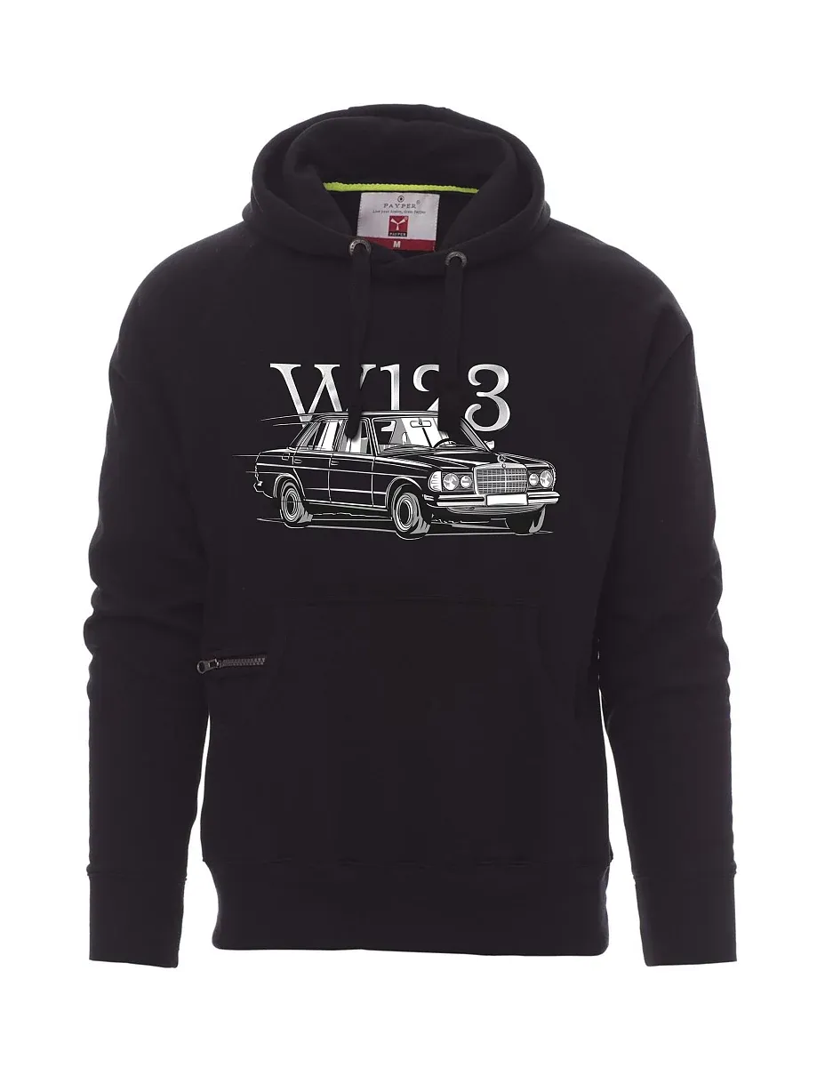 Schwarzes Sweatshirt für Männer W123